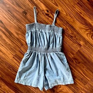 Gap kids denim romper